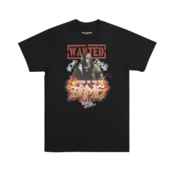 Ken Wanted Black Tee -Atsuko Sale Store TSM699FCPM 1