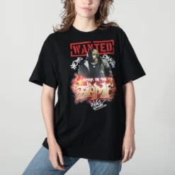 Ken Wanted Black Tee -Atsuko Sale Store TSM699FCPM ecomm 3