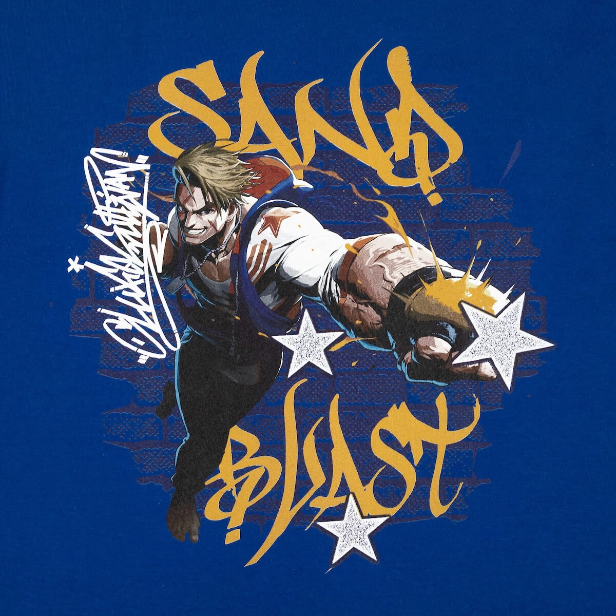 Luke Sullivan Gym Coach Royal Tee 5 Luke Sullivan Gym Coach Royal Tee - Image 3