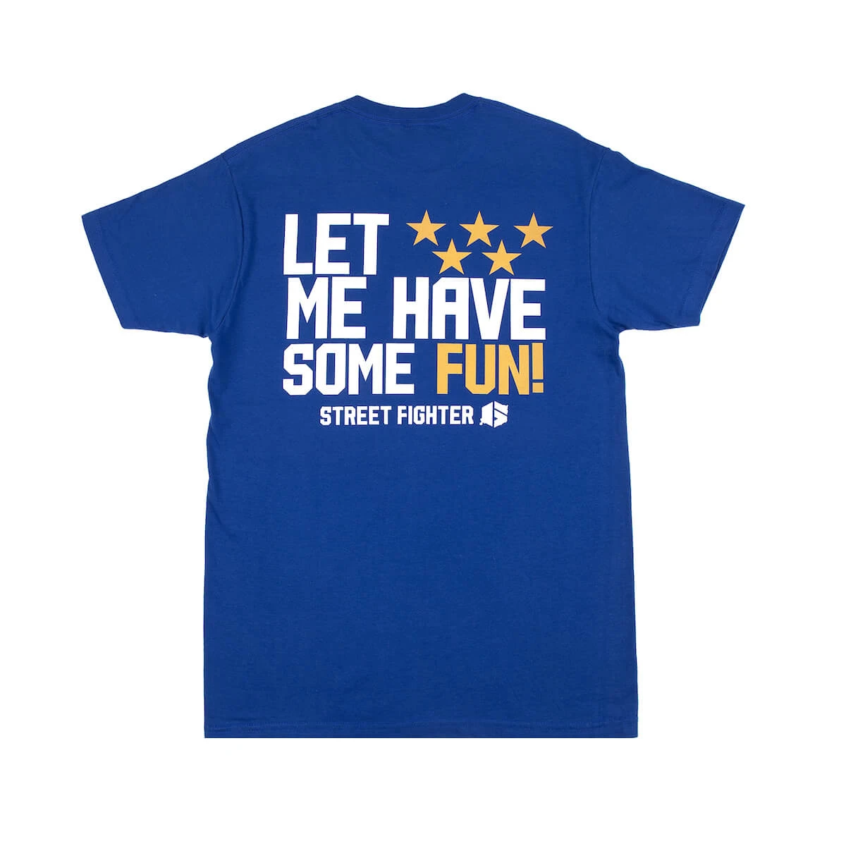 Luke Sullivan Gym Coach Royal Tee 4 Luke Sullivan Gym Coach Royal Tee - Image 2