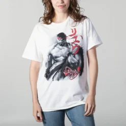 Ryu Color Splash White Tee -Atsuko Sale Store TSM699RCPM ecomm 3