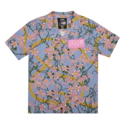 Golden Wind Giorno Floral Button-Down Shirt -Atsuko Sale Store WVA51P3JOJ 001