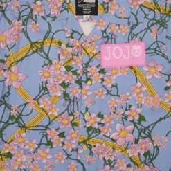 Golden Wind Giorno Floral Button-Down Shirt -Atsuko Sale Store WVA51P3JOJ 002