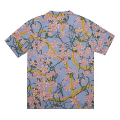 Golden Wind Giorno Floral Button-Down Shirt -Atsuko Sale Store WVA51P3JOJ 003