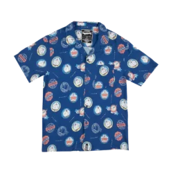 Doraemon Button-Down Shirt 14 Doraemon Button-Down Shirt -Atsuko Sale Store WVM1984DMN 1