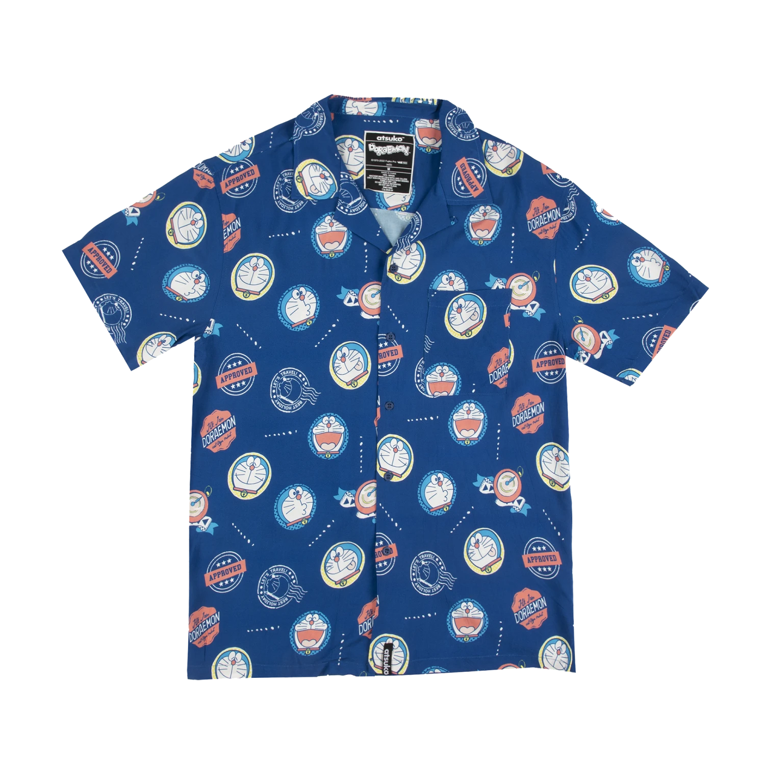 Doraemon Button-Down Shirt 8 Doraemon Button-Down Shirt - Image 6