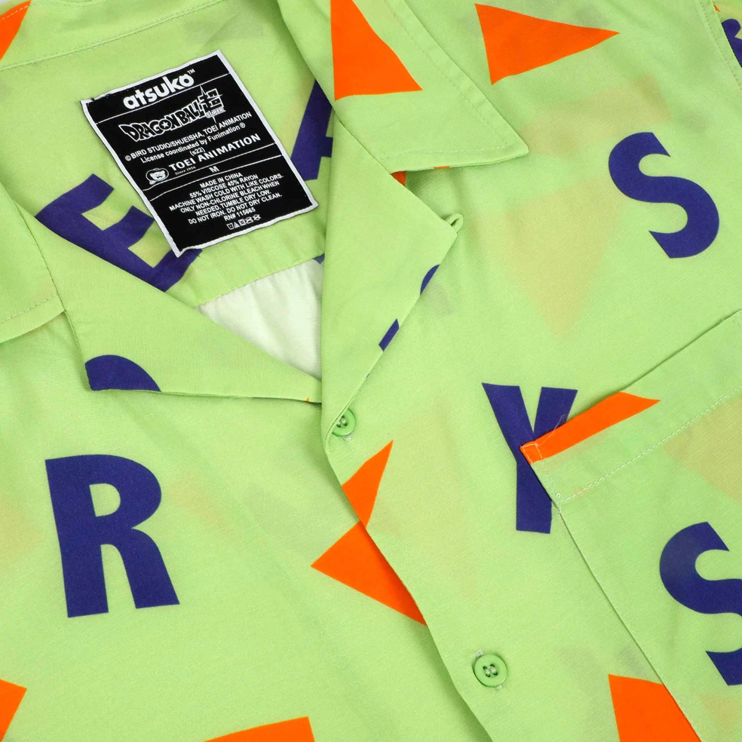 Master Roshi Button-Down Shirt 4 Master Roshi Button-Down Shirt - Image 2