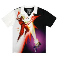 Goku & Vegeta Button-Down Shirt