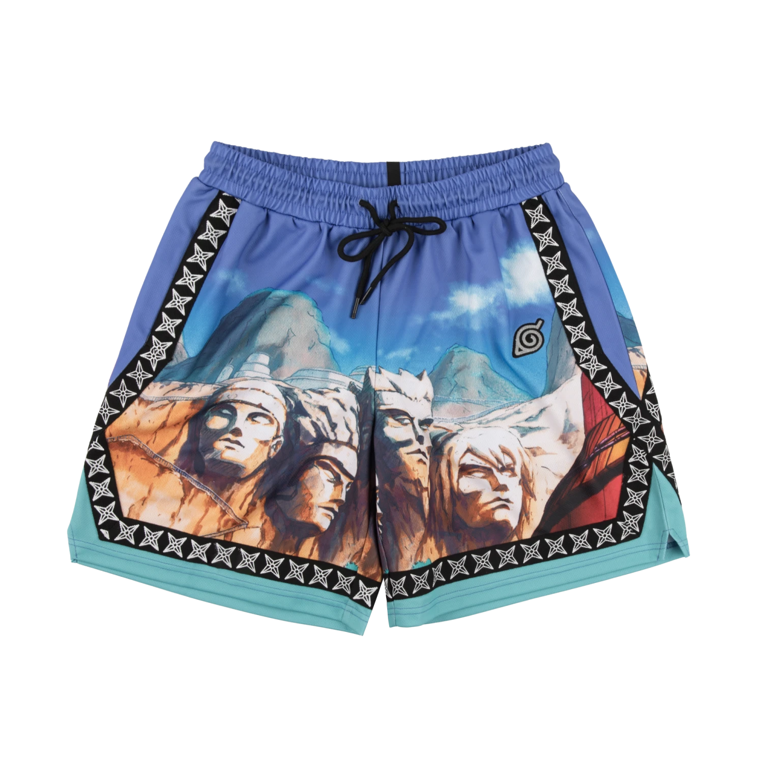 NARUTO Hokage Rock Basketball Shorts 7 NARUTO Hokage Rock Basketball Shorts - Image 5