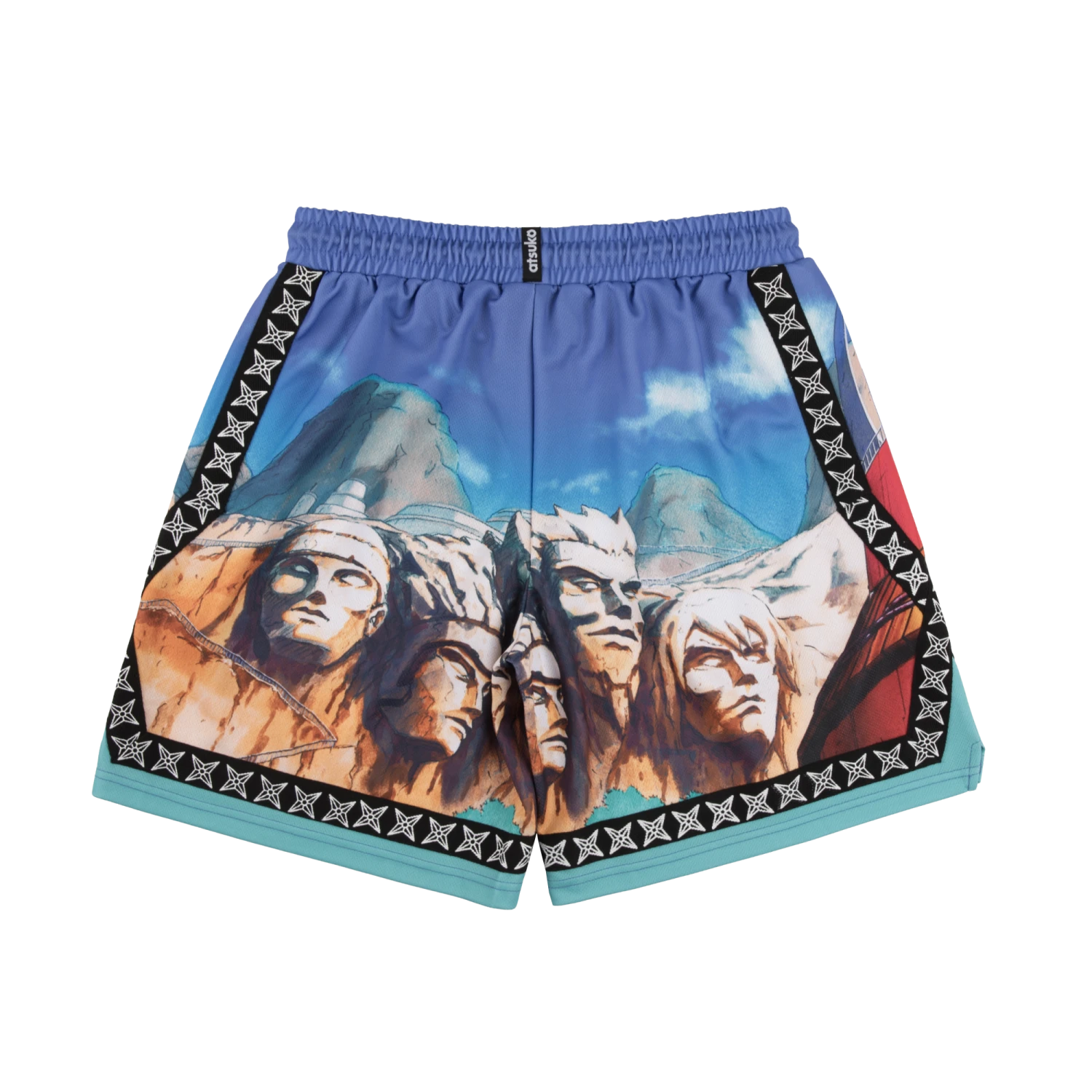 NARUTO Hokage Rock Basketball Shorts 8 NARUTO Hokage Rock Basketball Shorts - Image 6