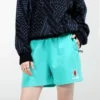Hunter Association Puff Print Logo Teal Shorts -Atsuko Sale Store ZJM1YJLHXH 1ecomm