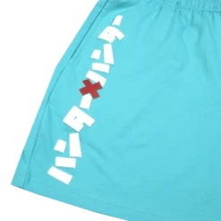 Hunter Association Puff Print Logo Teal Shorts 11 Hunter Association Puff Print Logo Teal Shorts -Atsuko Sale Store ZJM1YJLHXH detail