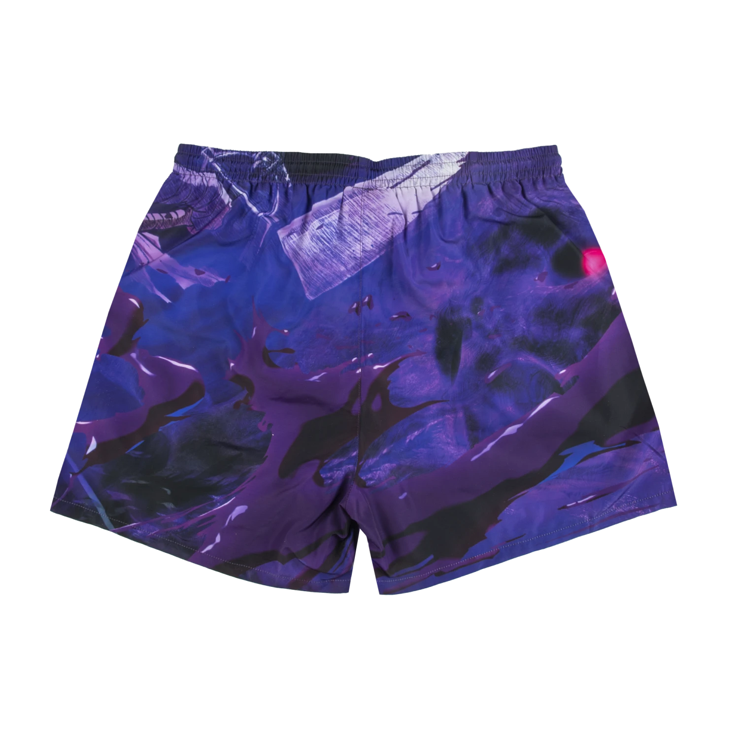 Guts Big Print Violet Shorts 5 Guts Big Print Violet Shorts - Image 3