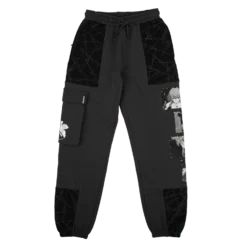 Evangelion Black Cargo Sweatpants -Atsuko Sale Store ZTA62JVNGE 02