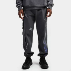 Naruto Grey Cargo Sweatpants -Atsuko Sale Store ZTA62KWNAR ecomm ANTHONYLARGE