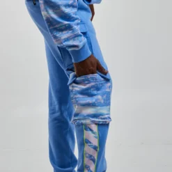 Edgerunner Blue Cargo Sweatpant -Atsuko Sale Store ZTA62TNCPE JordanLarge003