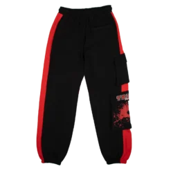 Trigun Black Cargo Sweatpants -Atsuko Sale Store ZTA62UBTRI 02