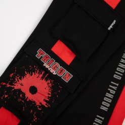 Trigun Black Cargo Sweatpants -Atsuko Sale Store ZTA62UBTRI 04