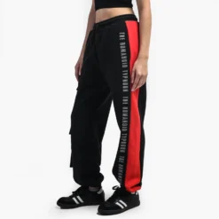 Trigun Black Cargo Sweatpants -Atsuko Sale Store ZTA62UBTRI ecomm LUNASMALL 2