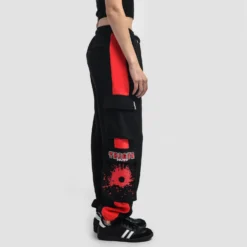 Trigun Black Cargo Sweatpants -Atsuko Sale Store ZTA62UBTRI ecomm LUNASMALL 3