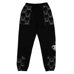 BLEACH Black Cargo Sweatpant -Atsuko Sale Store ZTA62YPBLC 02