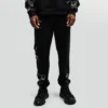 BLEACH Black Cargo Sweatpant 1 BLEACH Black Cargo Sweatpant -Atsuko Sale Store ZTA62YPBLC ecomm ANTHONYLARGE