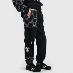 BLEACH Black Cargo Sweatpant -Atsuko Sale Store ZTA62YPBLC ecomm LUNASMALL 3