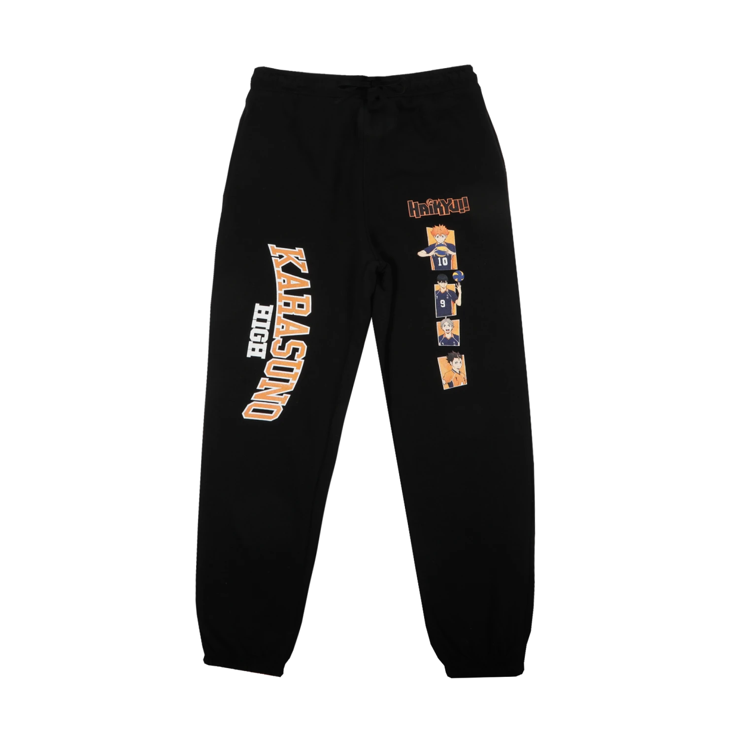 Karasuno High Black Joggers 3 Karasuno High Black Joggers