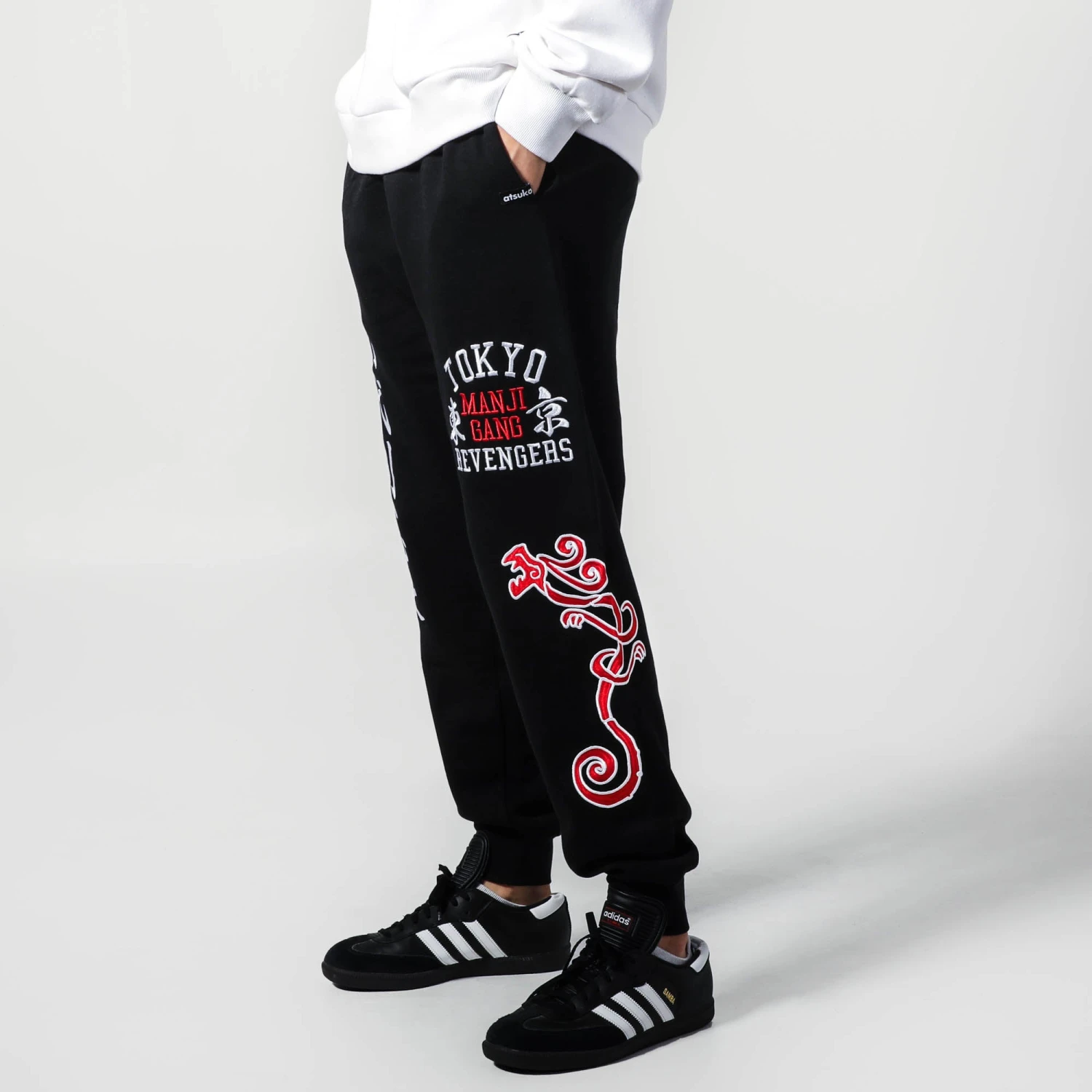 Tokyo Manji Gang Embroidered Joggers 8 Tokyo Manji Gang Embroidered Joggers - Image 6