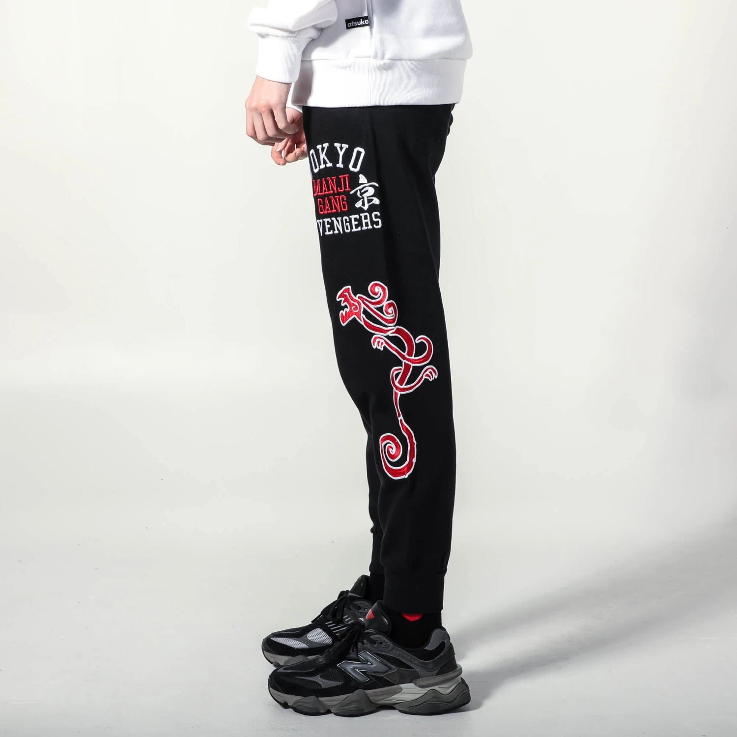 Tokyo Manji Gang Embroidered Joggers 4 Tokyo Manji Gang Embroidered Joggers - Image 2