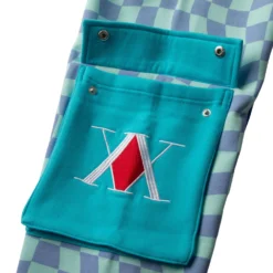 Killua Blue Split Checkered Sweatpants -Atsuko Sale Store ZTM59Z7HXH 4 1