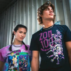 Bucket List Of The Dead Black Tee -Atsuko Sale Store Zom100 square05