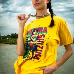 Shizuka Mikazuki Yellow Tee -Atsuko Sale Store Zom100 story03