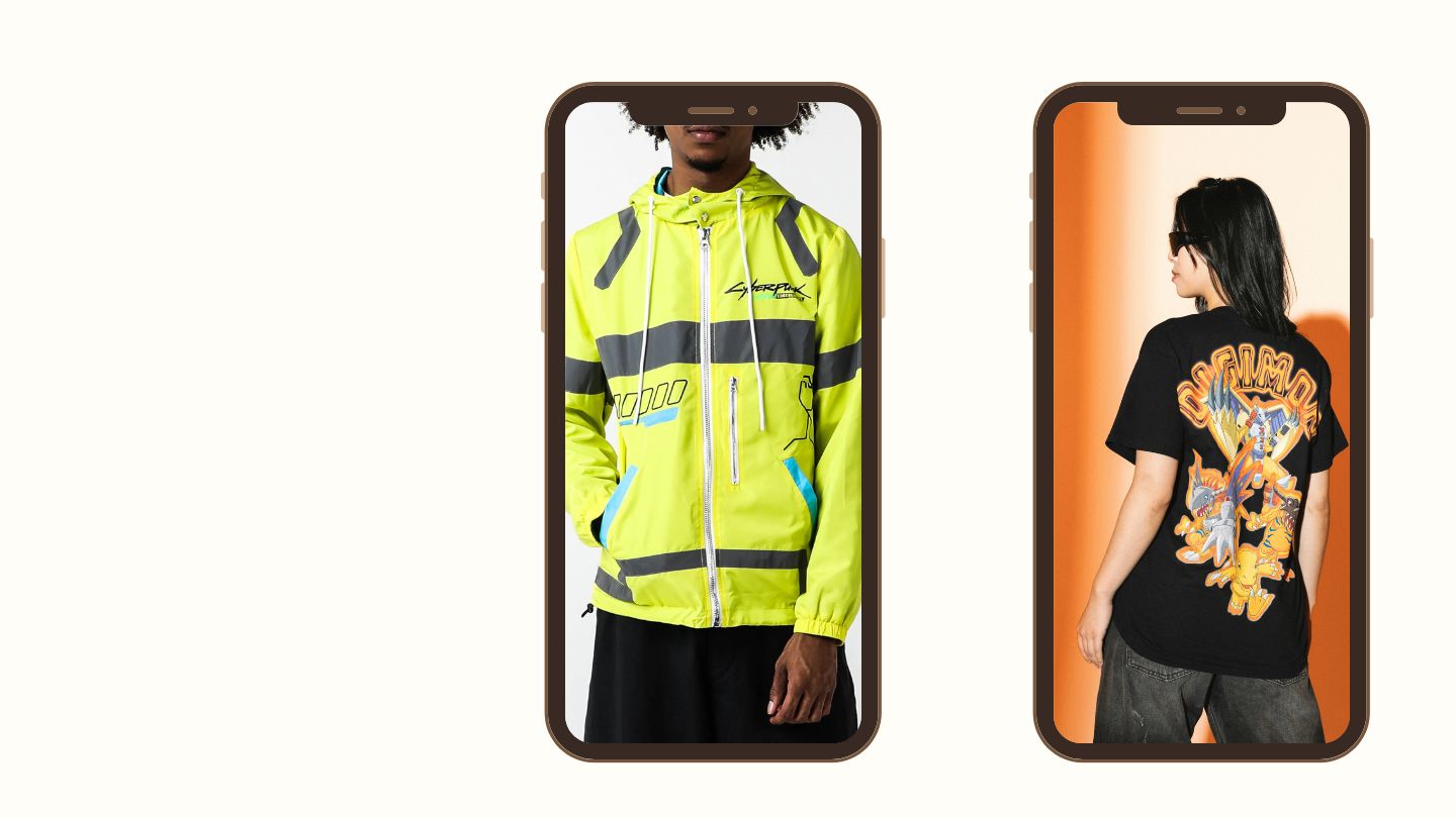 Atsuko Sale Store 2 Atsuko Sale Store -Atsuko Sale Store Brown and White Minimalist Fashion Collection Presentation